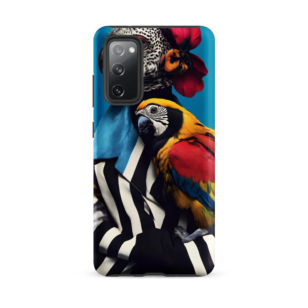 Vibrant Fusion of Flora and Fauna
