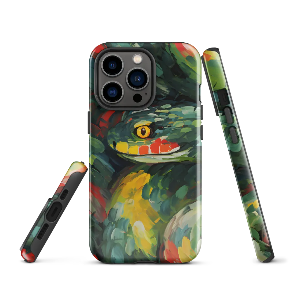 Enigmatic Coils | Phone Case |  13 Pro | Tough Case | Glossy