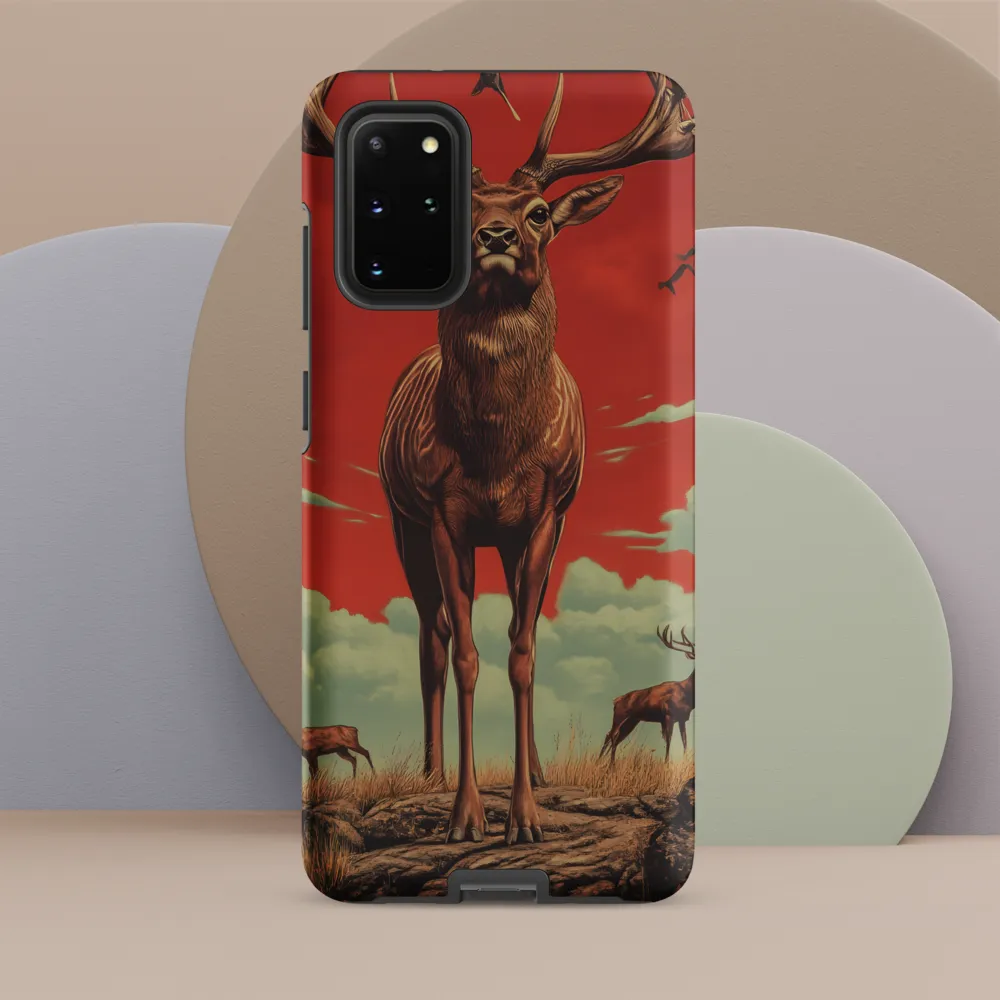 Majesty in Red: The Stalwart Stag