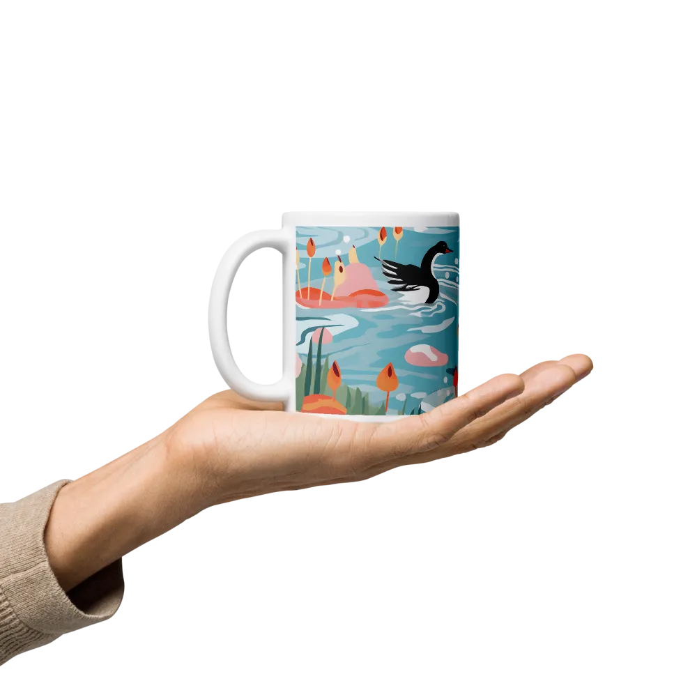 Serenity in Aquatic Harmony | Mugs | Multiple Sizes & Colors