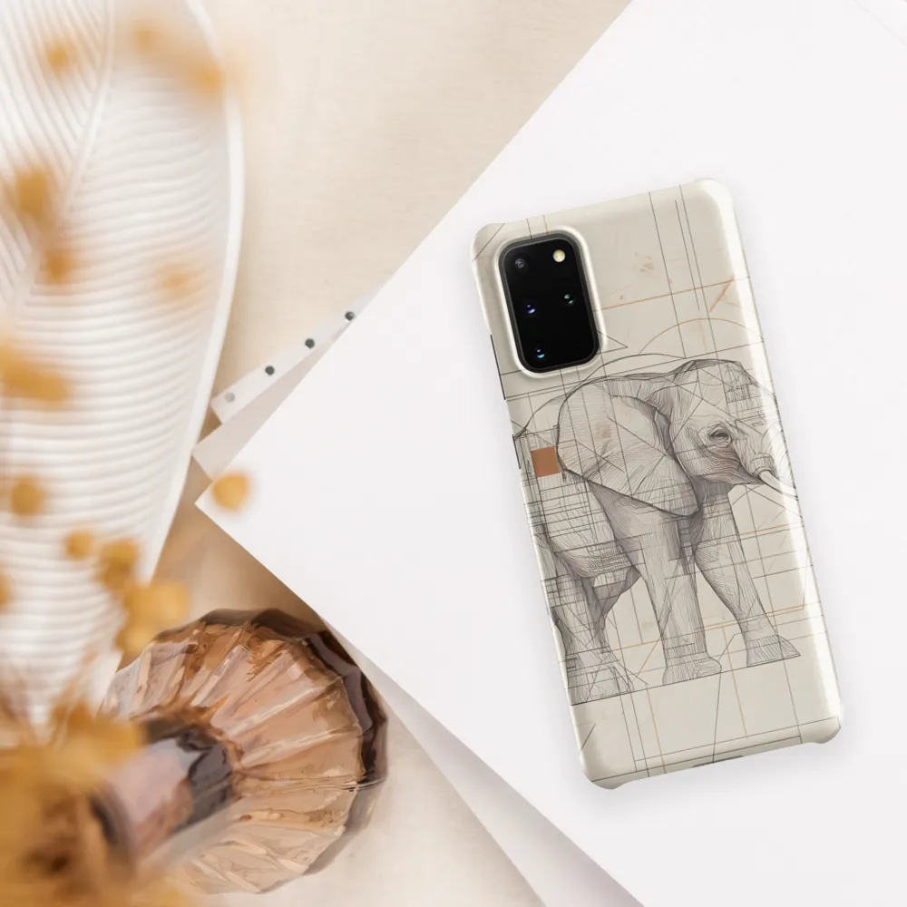 Geometric Elegance: The Steel Elephant