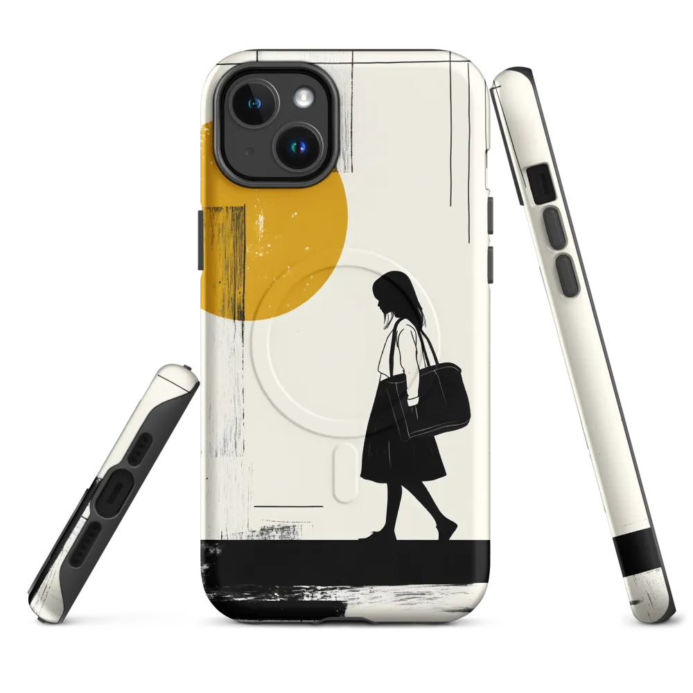 Silent Steps | Phone Case |  14 Plus | MagSafe® Tough Case | Matte