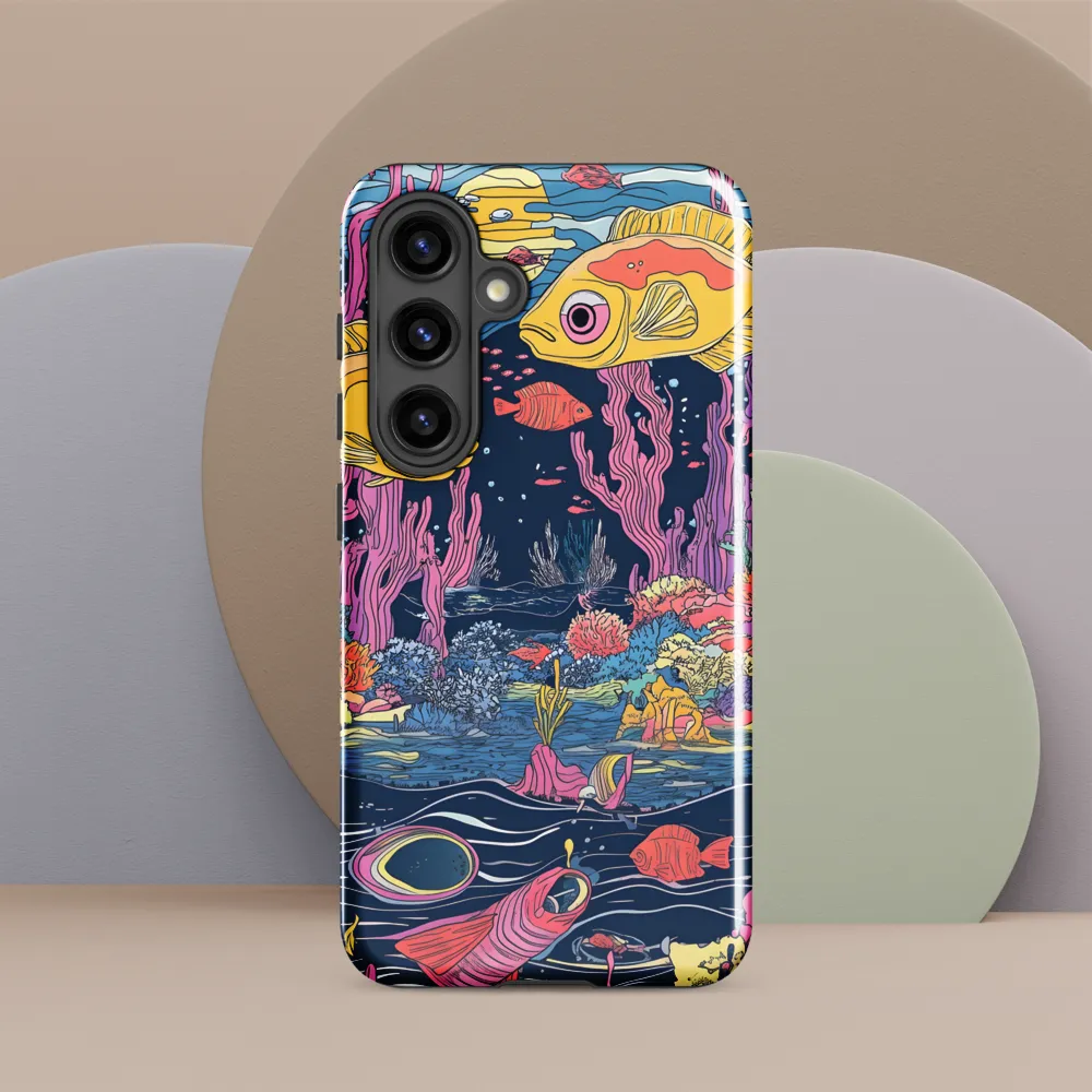 Underwater Dreamscape: A Playful Encounter