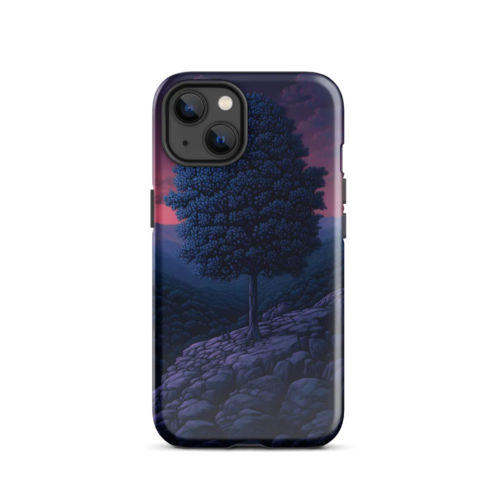 Solitary Sentinel: A Tree at Dusk
