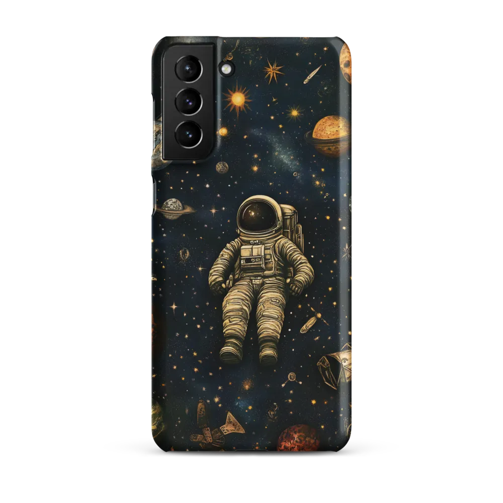 Cosmic Voyage: An Astronaut's Solitude