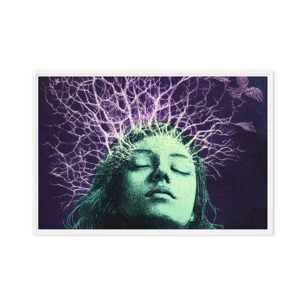 Whispers of Freedom | Canvas with White Frame | 24″×36″