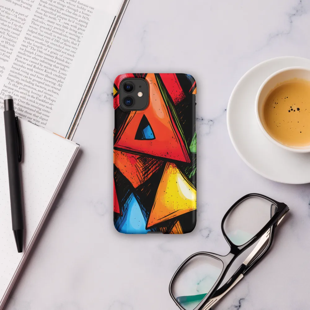 Vibrant Triangles in Abstract Harmony