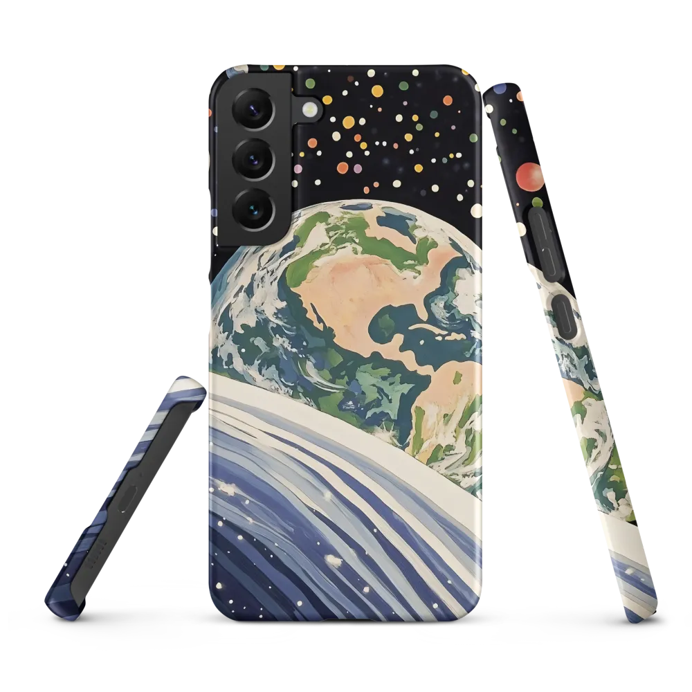 Celestial View: A Surreal Journey Through Space