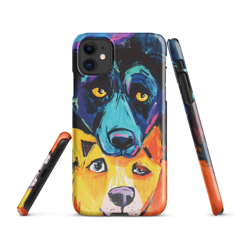 Vibrant Companions: An Expression of Canine Spirit