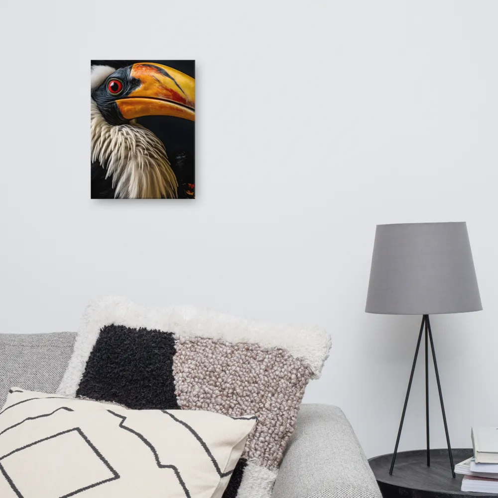 Majestic Hornbill Portrait