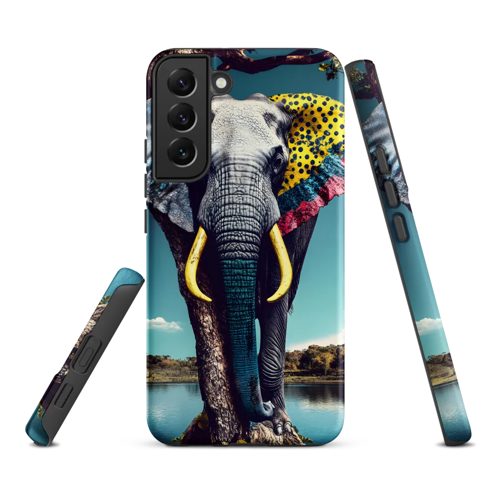 Playful Elegance: The Surreal Elephant