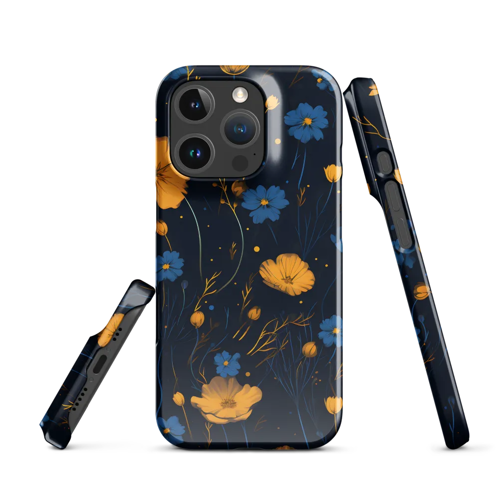 Nocturnal Blossoms | Phone Case |  16 Pro | Snap Case | Glossy