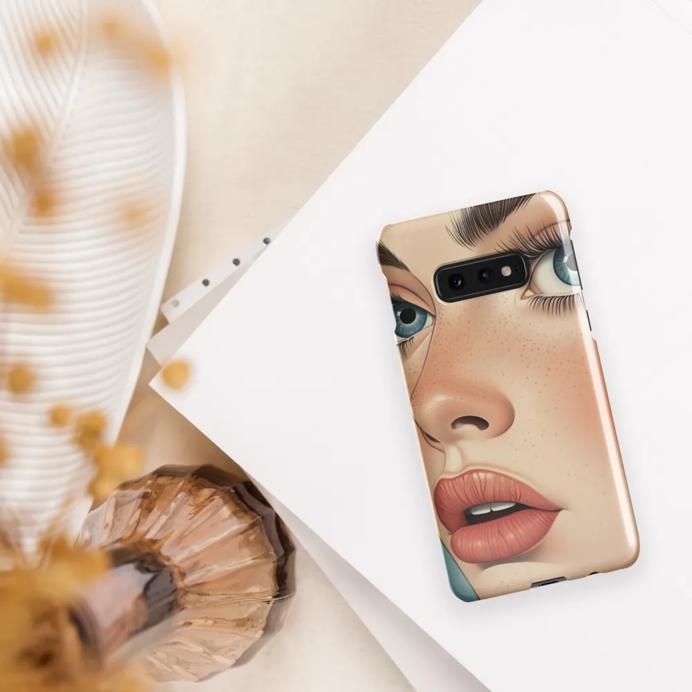 Whispers of Serenity | Phone Case |  S10e | Snap Case | Glossy
