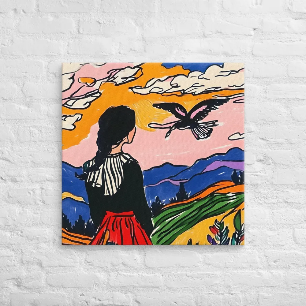 A Journey into Freedom | Canvas | 28″×28″