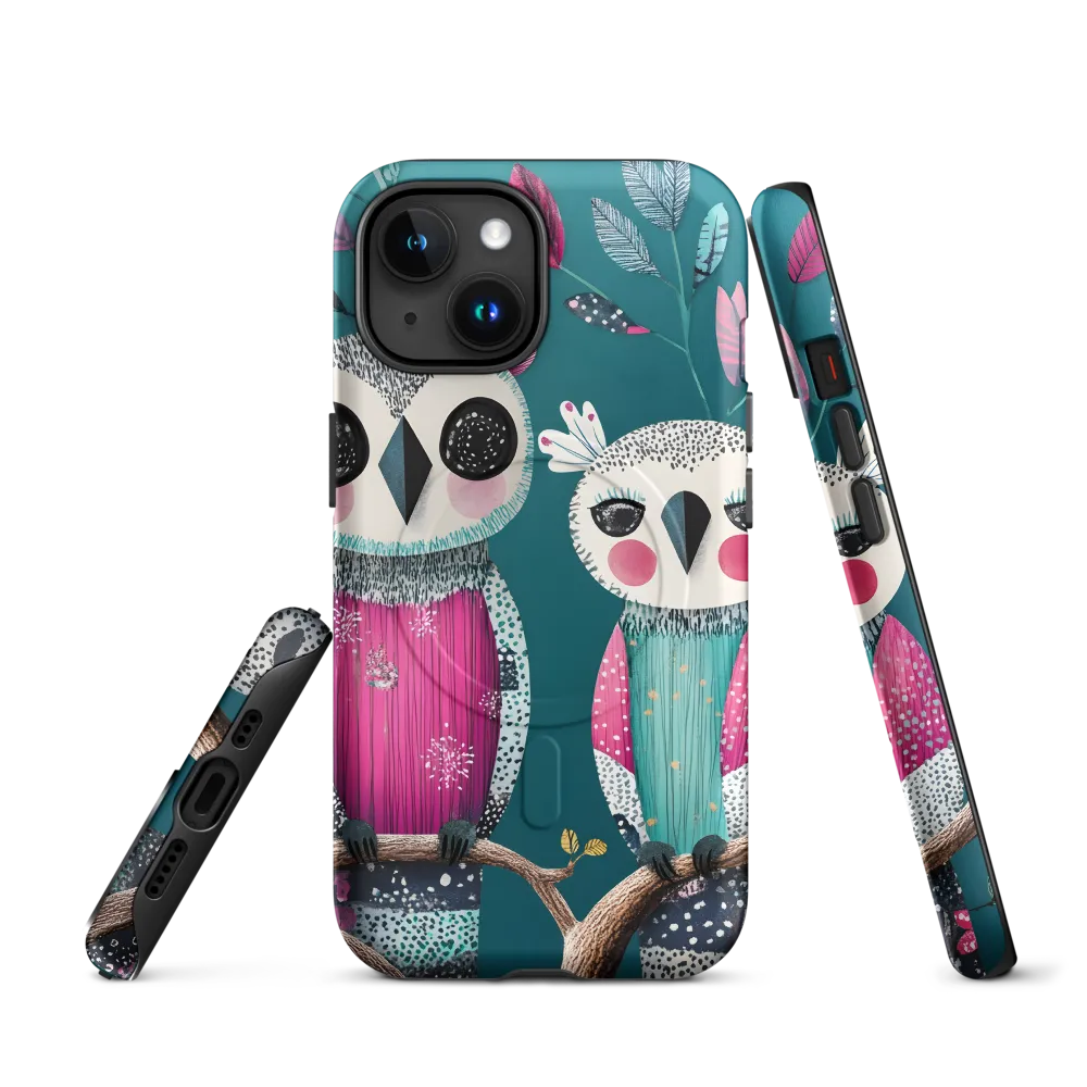 Whimsical Duo: A Celebration of Nature and Color