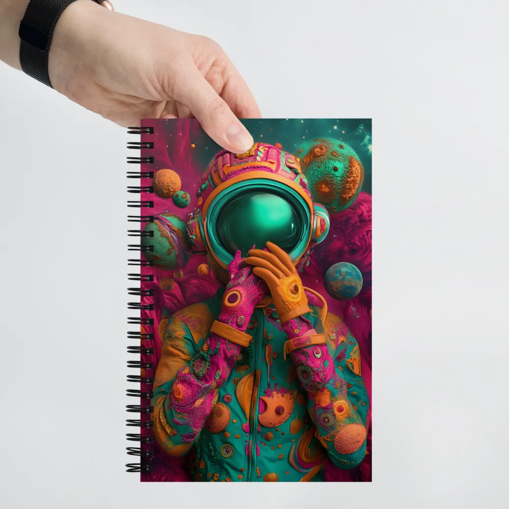 Astronaut of the Cosmic Dream | Spiral Notebook