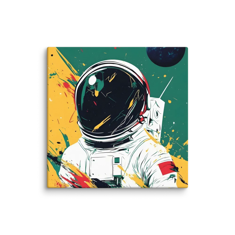 Galactic Explorer: A Modern Odyssey | Canvas | 36″×36″
