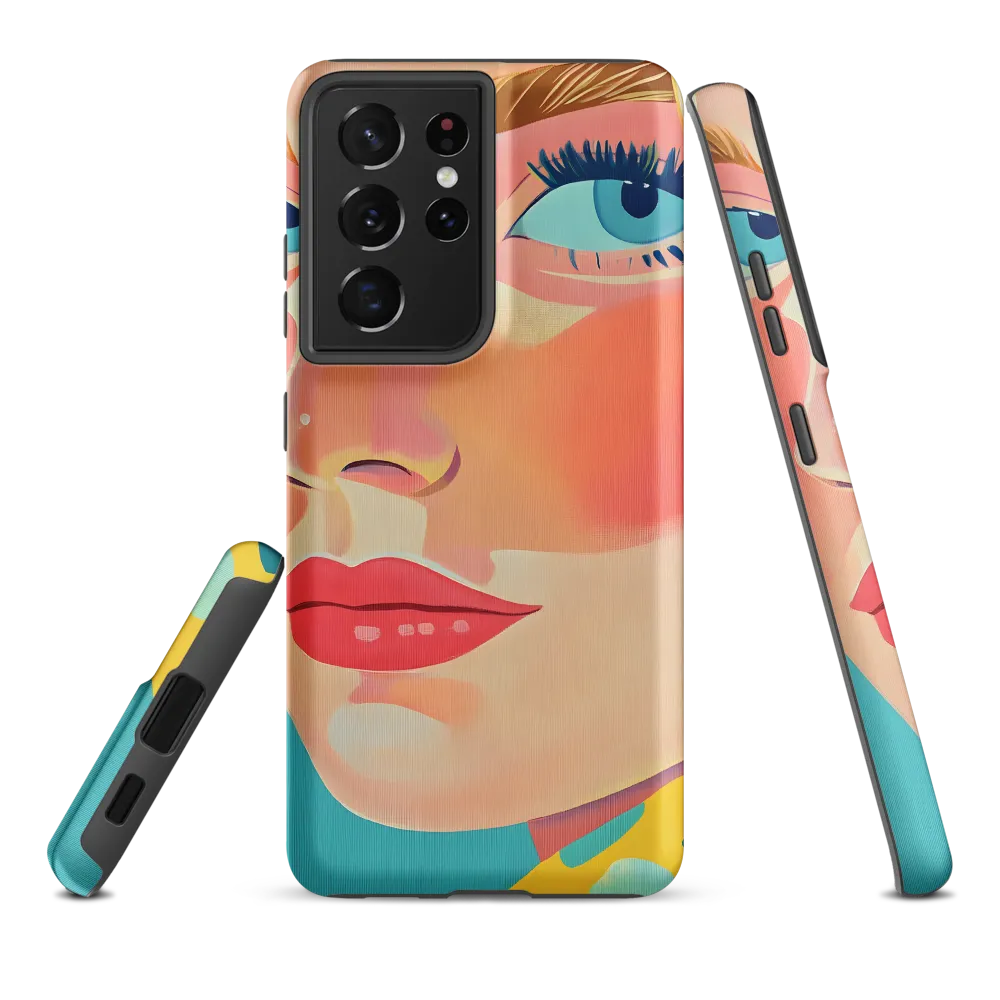 Vibrant Elegance: A Pop Art Portrait