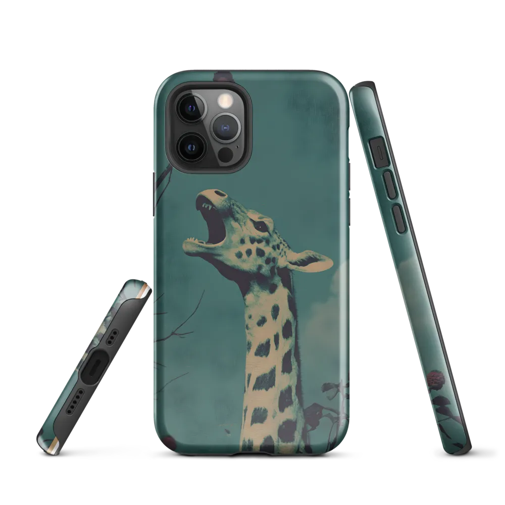 Whispers of the Tall: A Surreal Giraffe Encounter
