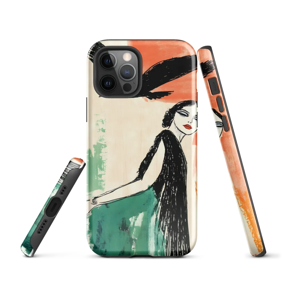 Elegance in Flight | Phone Case |  12 Pro | Tough Case | Glossy