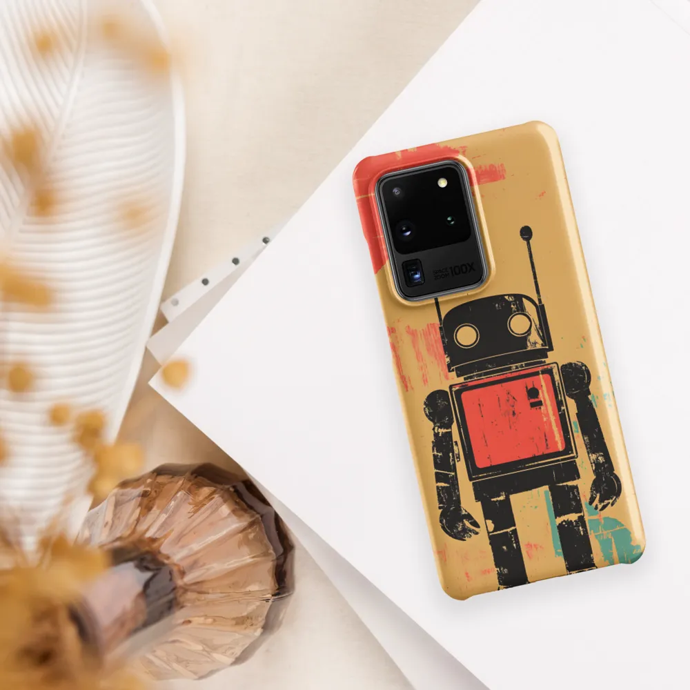 The Retro Robot | Phone Case |  S20 Ultra | Snap Case | Matte