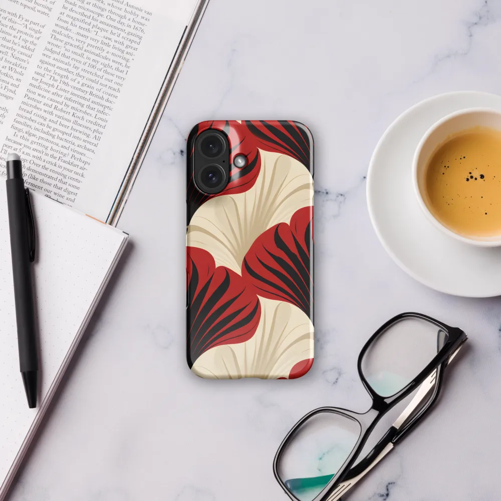 Elegance in Bloom: An Art Deco Floral Reverie | Phone Case