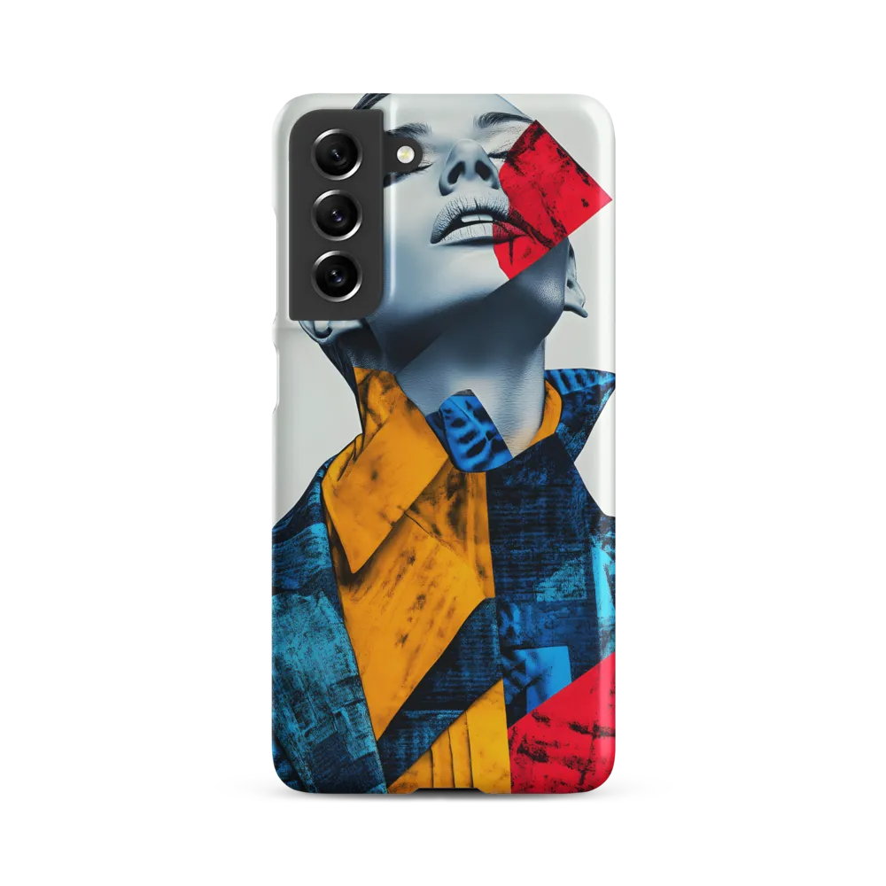 Fragmented Confidence: A Surreal Fashion Portrait