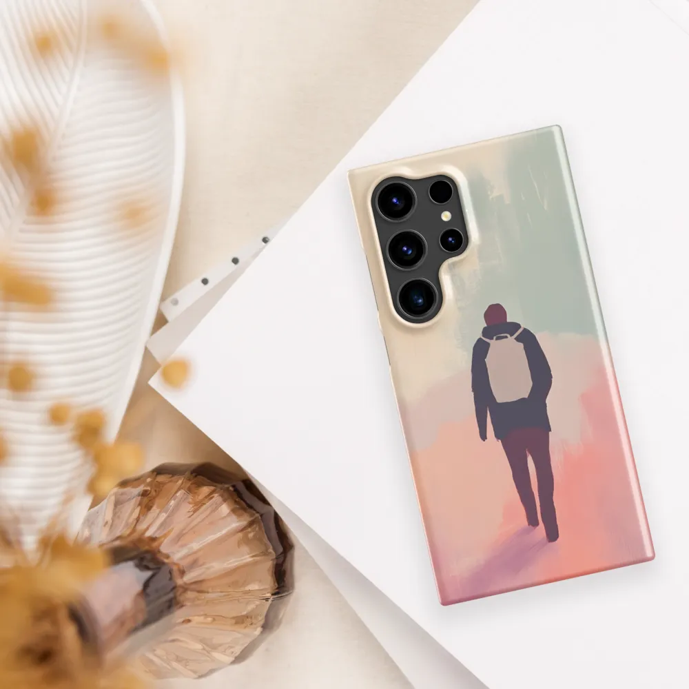 Silent Journey | Phone Case |  S24 Ultra | Snap Case | Matte