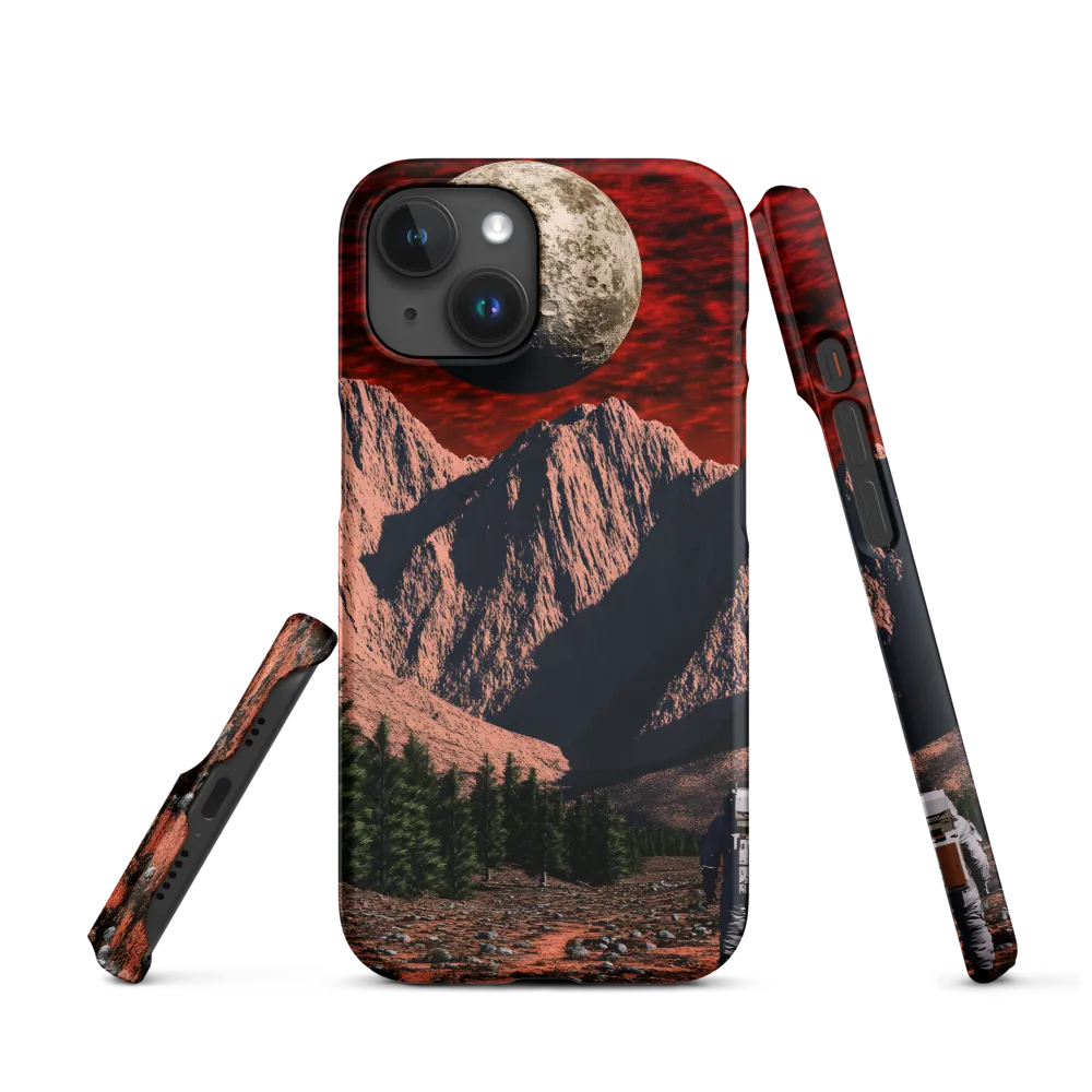 Beyond the Mountains: An Astronaut's Journey | Phone Case |  15 | Snap Case | Matte