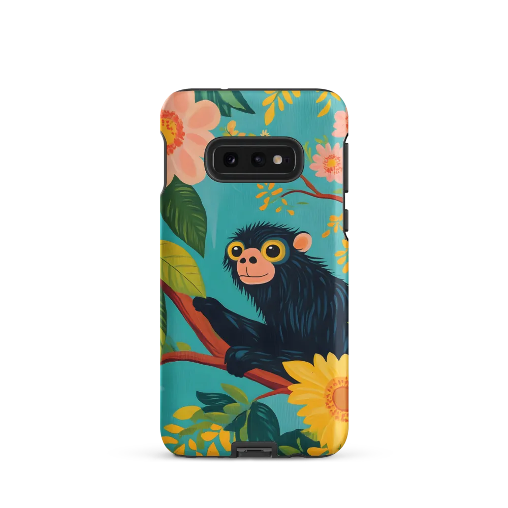 Joyful Encounter in a Floral Paradise