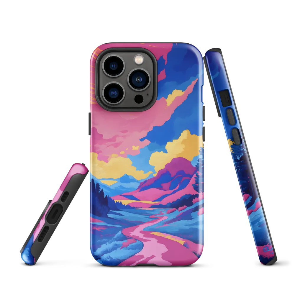 Dreamscape: The Serene River | Phone Case |  13 Pro | Tough Case | Glossy