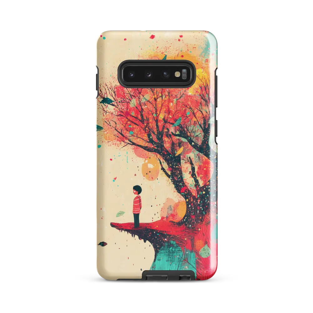 Contemplations on the Edge | Phone Case |  S10 Plus | Tough Case | Glossy