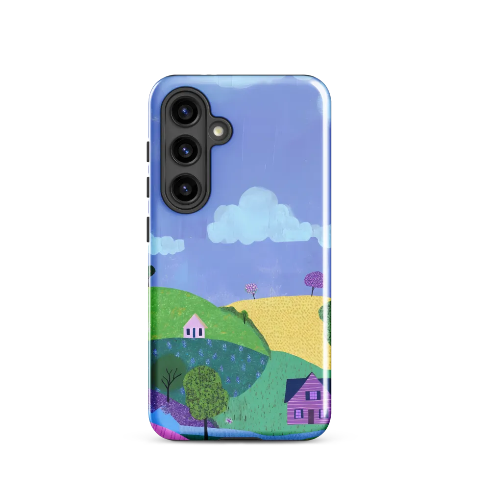 Whimsical Hills and Quaint Homes