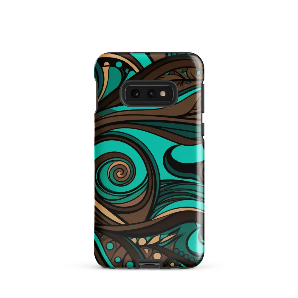 Fluctuating Currents | Phone Case |  S10e | Tough Case | Glossy