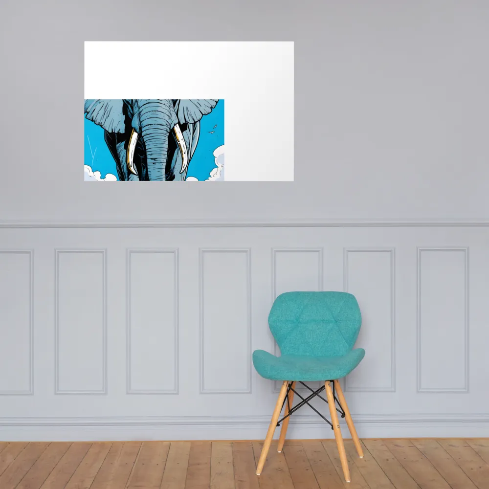 Majestic Presence: The Elephant | Poster | 24″×36″