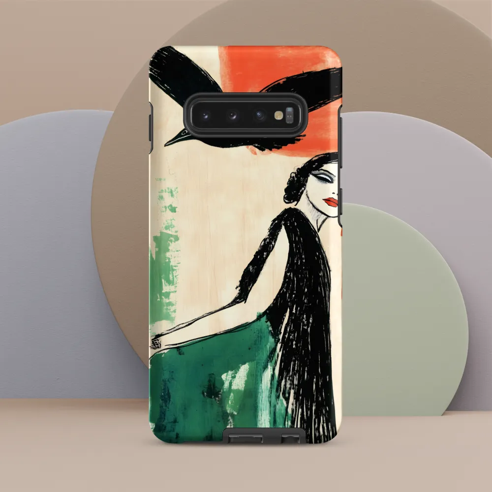 Elegance in Flight | Phone Case |  S10 Plus | Tough Case | Matte