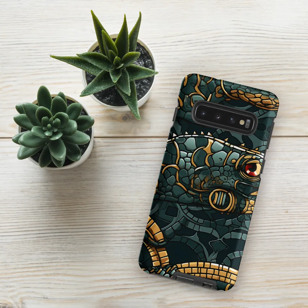 Lizards of Abstraction | Phone Case |  S10 | Tough Case | Matte