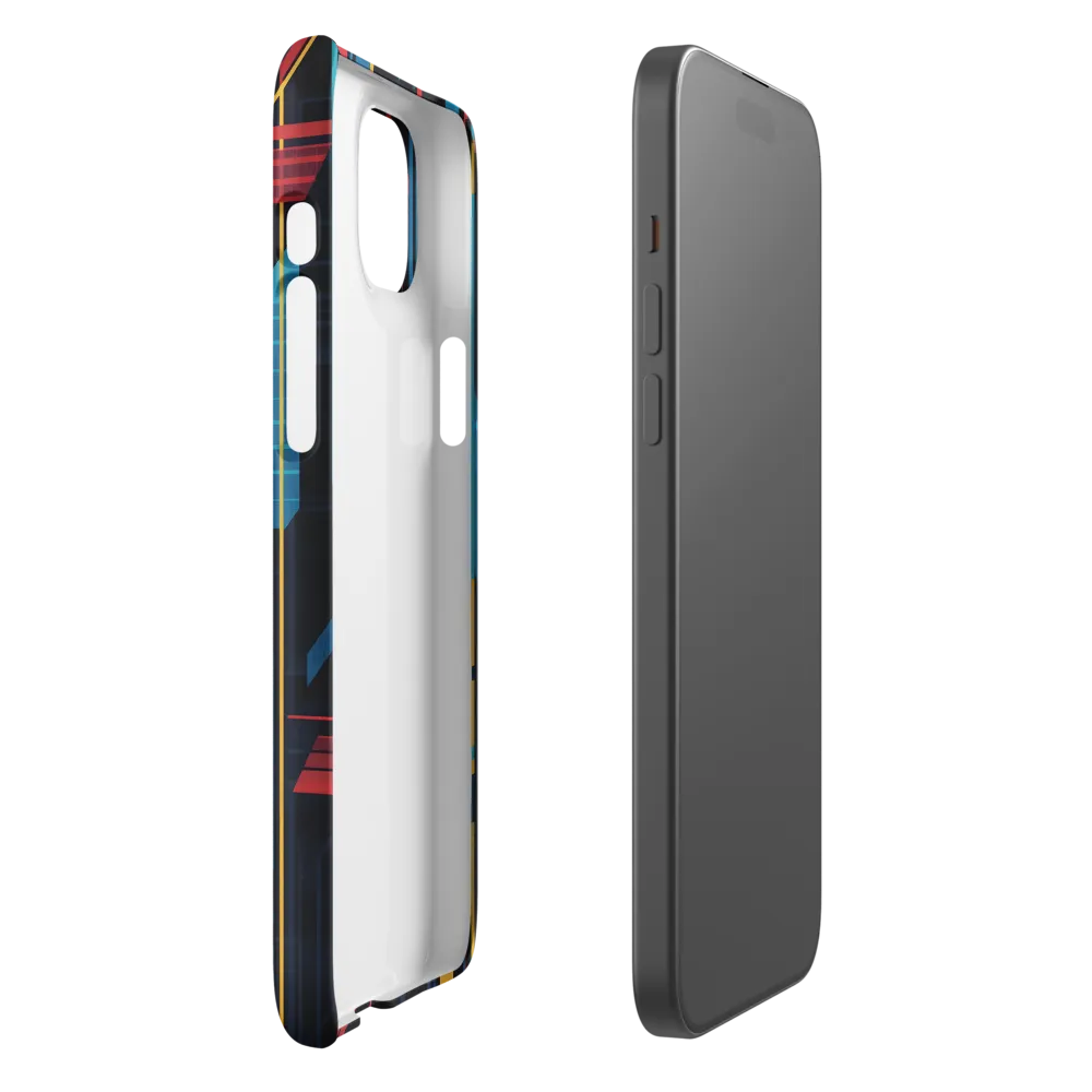 Symphony of Lines | Phone Case |  15 Plus | Snap Case | Matte