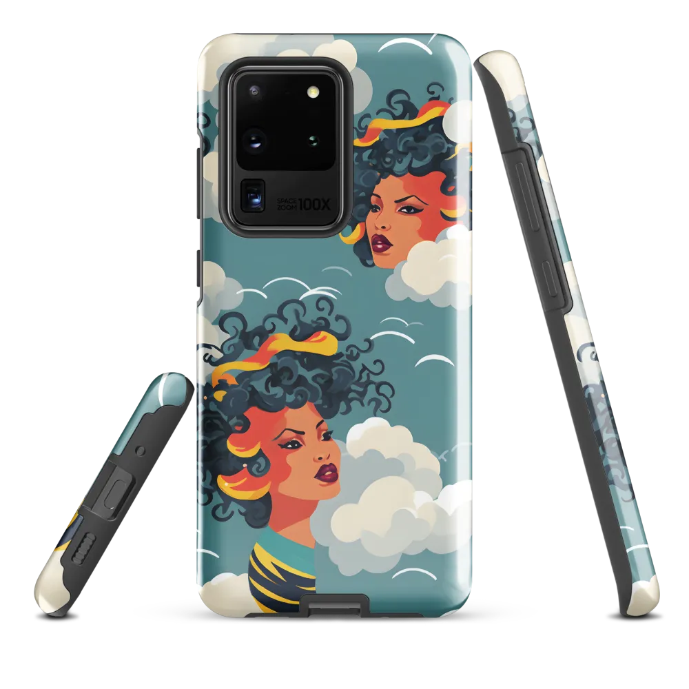 Whimsical Dreams in the Sky | Phone Case |  S20 Ultra | Tough Case | Glossy