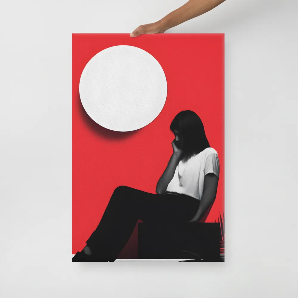 Contemplation in Red