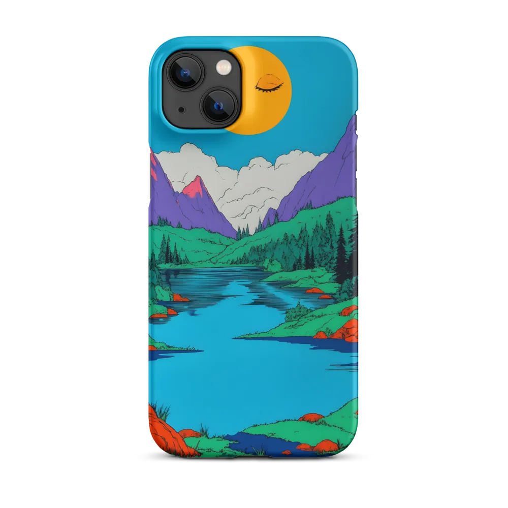Whimsical Serenity in Vibrant Colors