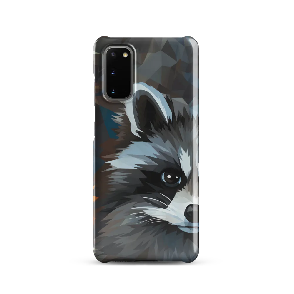 Whispers of Autumn: The Raccoon's Gaze
