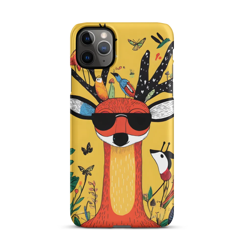 Playful Deer with Sunglasses