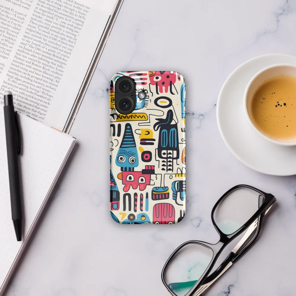 Vibrant Whimsy | Phone Case |  16 | Snap Case | Glossy