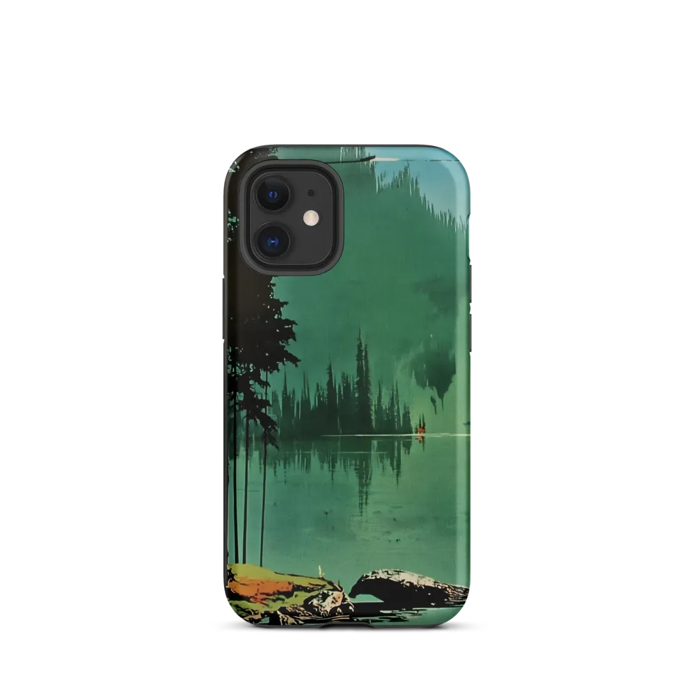 Serenity Reflected: A Tranquil Lake Scene