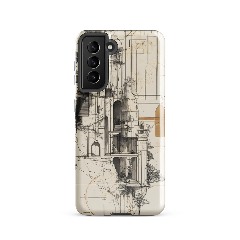 Ethereal Architectures | Phone Case |  S21 | Tough Case | Glossy