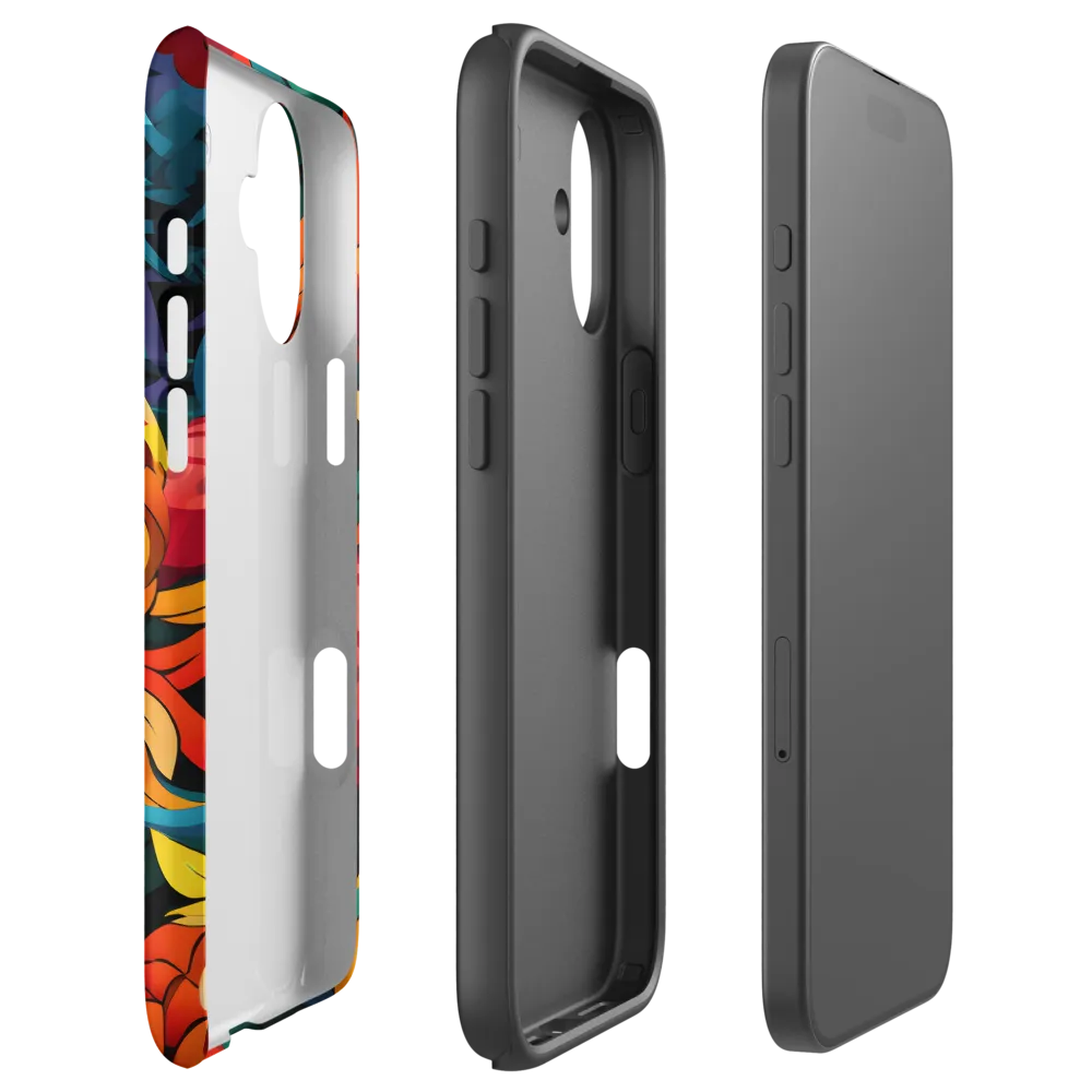 Tropical Harmony | Phone Case |  16 Plus | Tough Case | Matte