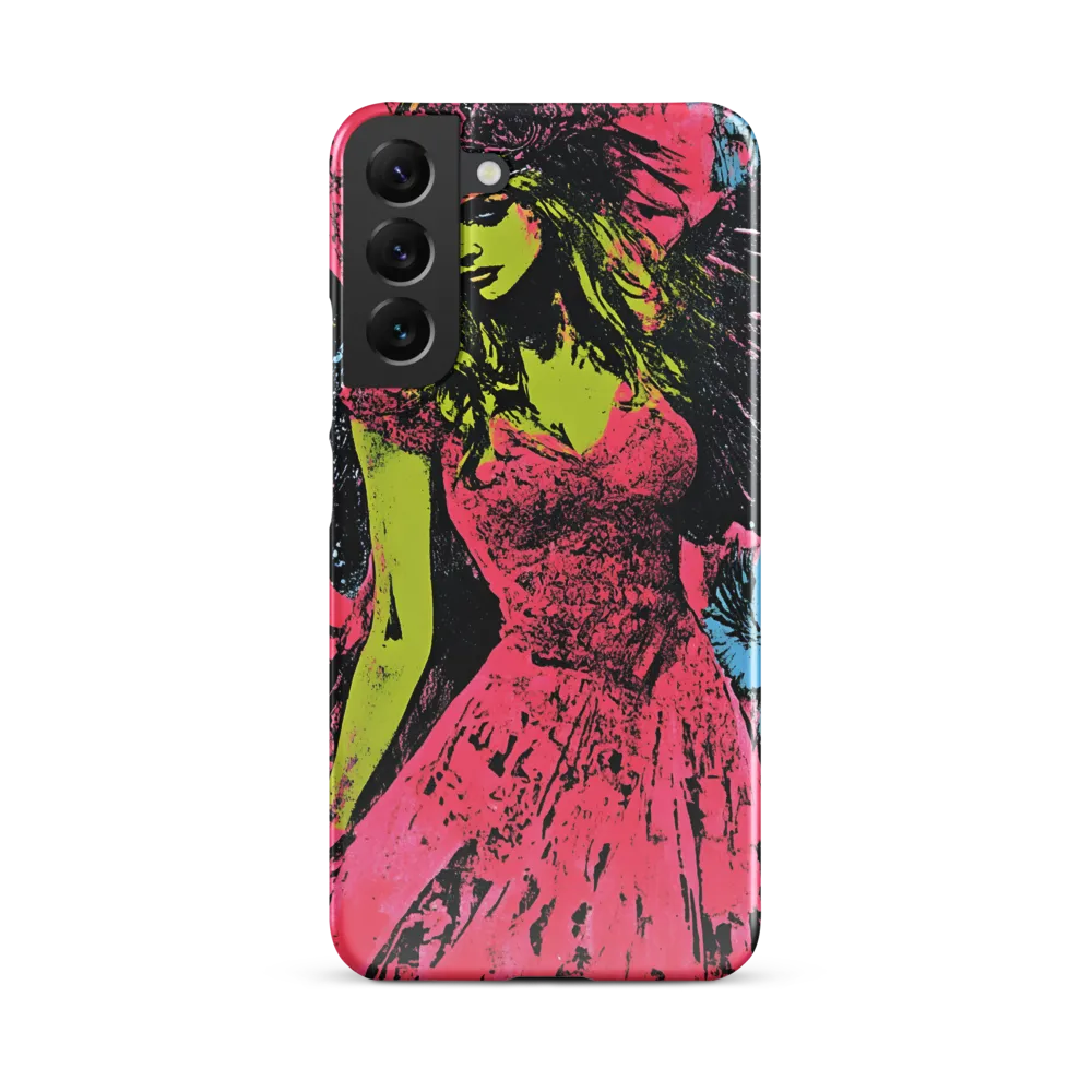 Mystical Angel in Neon Dreams