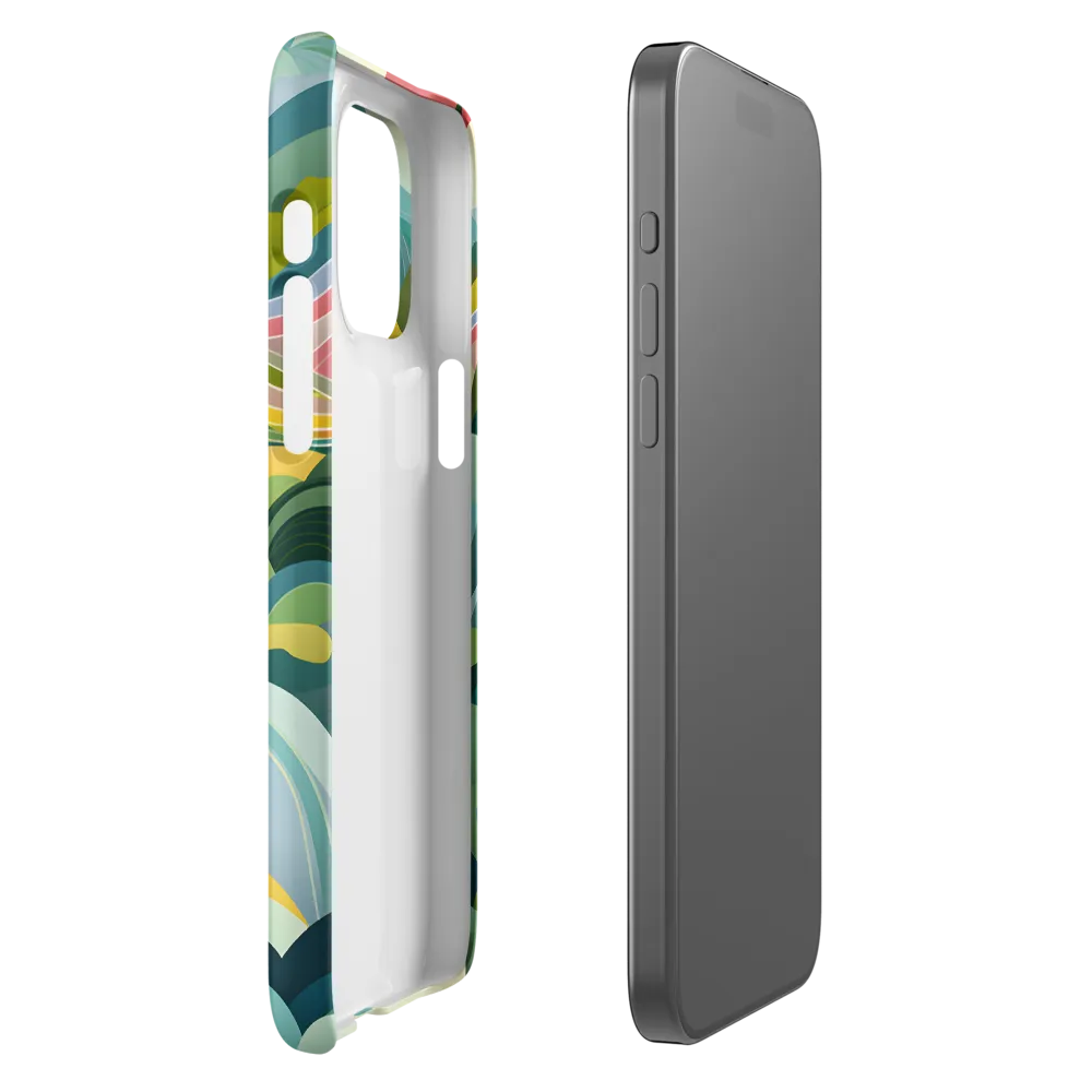 Waves of Serenity | Phone Case |  15 Pro Max | Snap Case | Matte