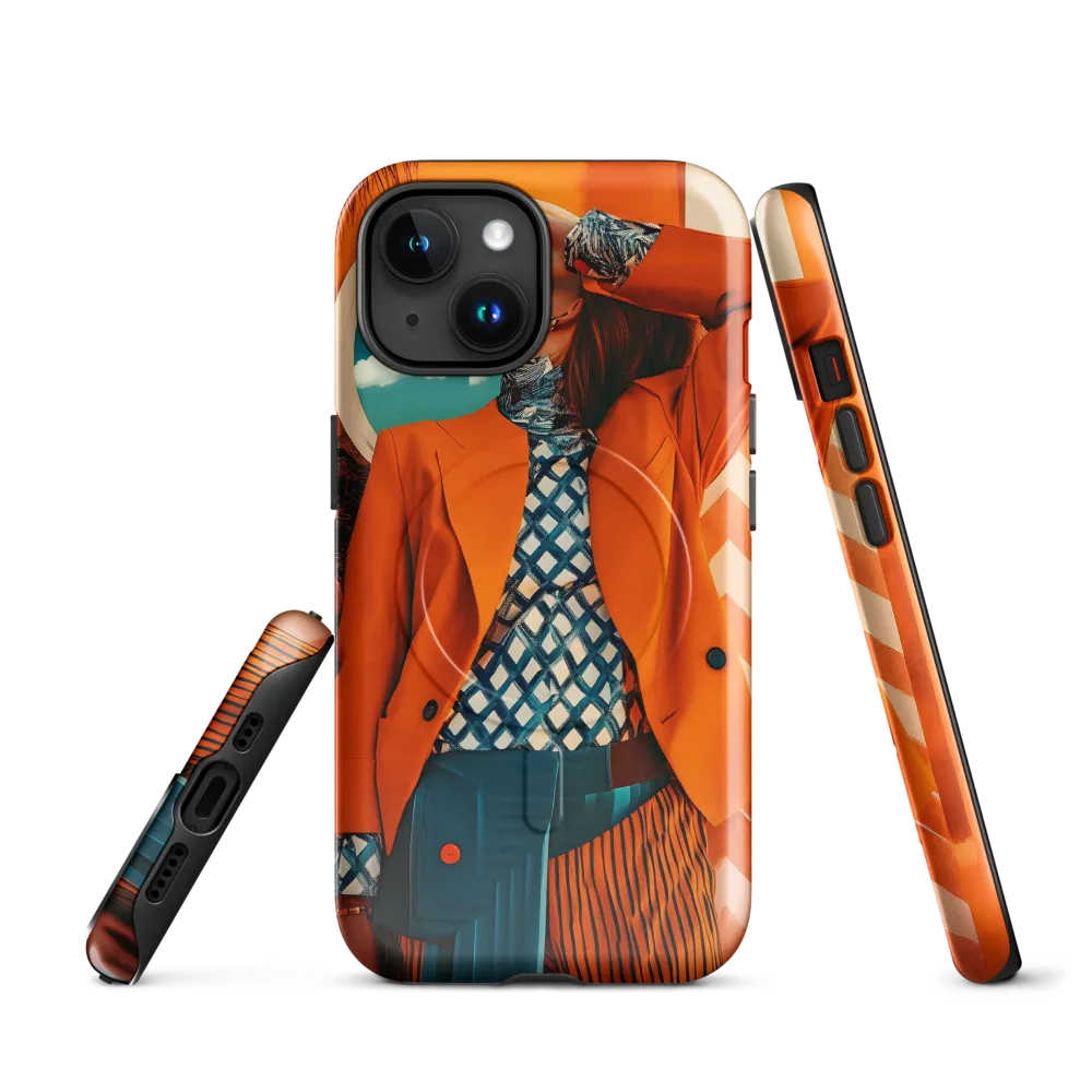 Vibrant Interplay: A Fusion of Fashion and Nature